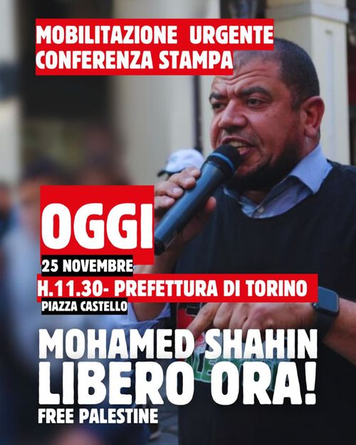 Mobilitazione urgente Mohamed Libero