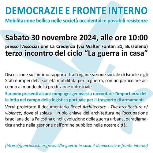 LA GUERRA IN CASA 4 - Democrazie e fronte interno 