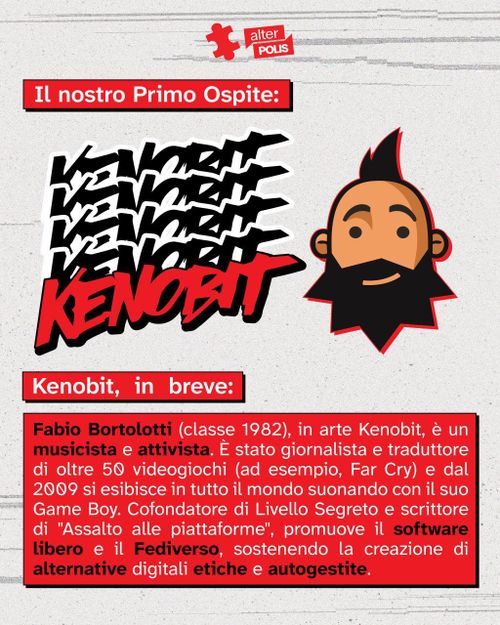 OPENWORLD@PoliTo 1° appuntamento - ospite Kenobit