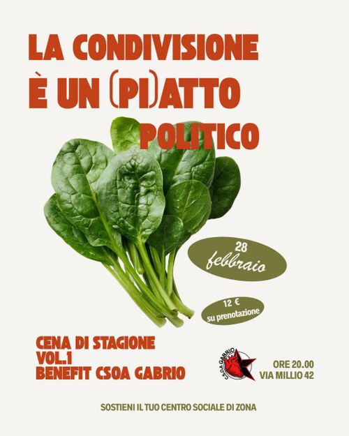 Cena di Stagione - Vol.1