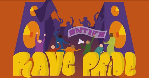 Rave Pride corteo antifascista 