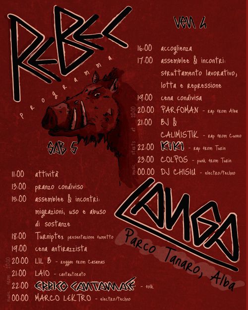 REBELLANGA - MINIFESTIVAL ANTIFA