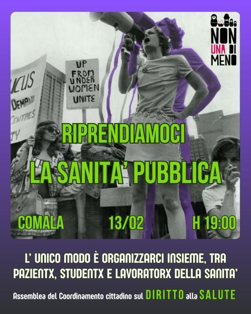 Assemblea coordinamento salute pubblica