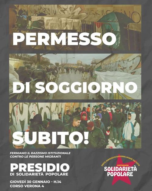 PERMESSI DI SOGGIORNO SUBITO PER TUTTƏ!