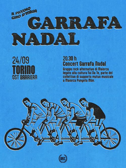 GARRAFA NADAL - live da OST Barriera - 24/09/2026 h20.30